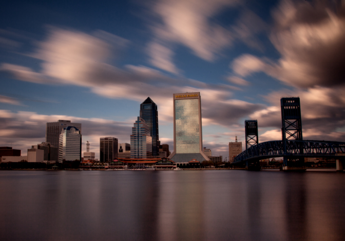 500px / Photo Jacksonville, Florida Skyline by Michael Noirot