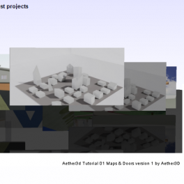 Aether3D browsing gallery (nothing selected)
