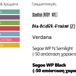 Duende magazine concept font work